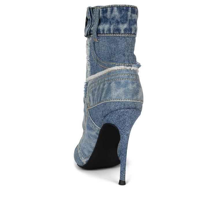 JEFFREY CAMPBELL DENIMOUS BOOTS - Como Store