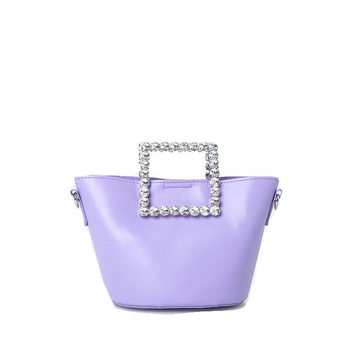 PUBLIC DESIRE THE GLAM MINI BUCKET PURPLE BAG - Como Store