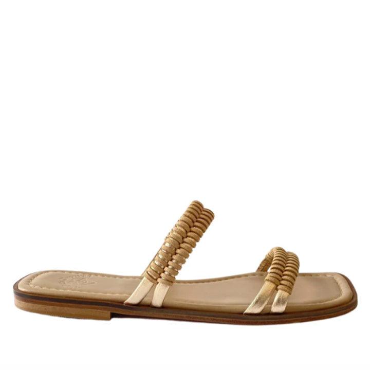 MARIETTA CHROUSALA AMELIA BEIGE FLATS - Como Store