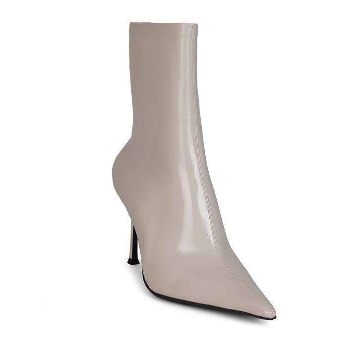 JEFFREY CAMPBELL DARING IVORY BOOTS - Como Store