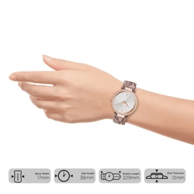 KENDALL + KYLIE PINK LEATHER WATCH - Como Store