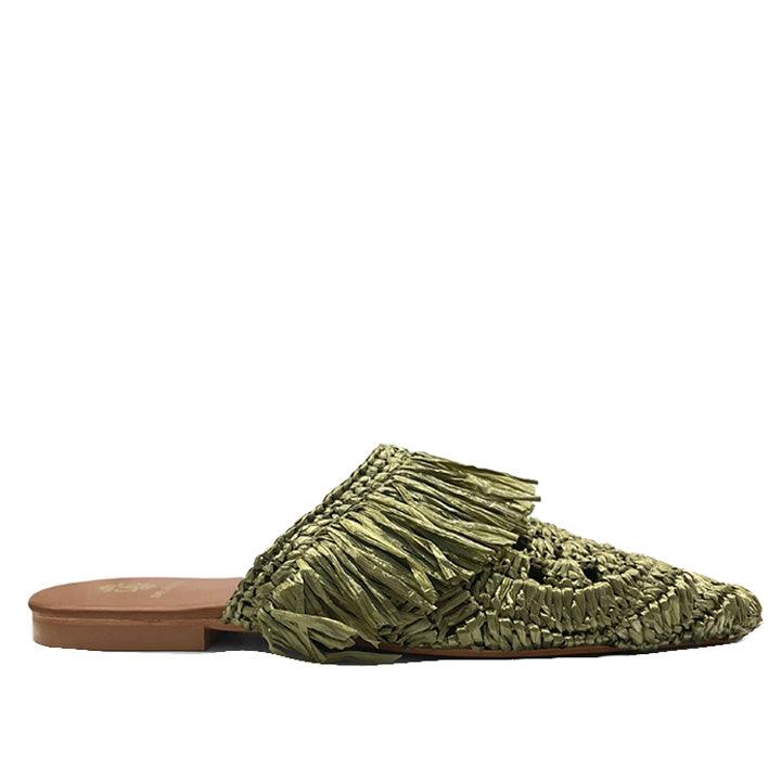 DE SIENA MARILU FLATS GREEN - Como Store