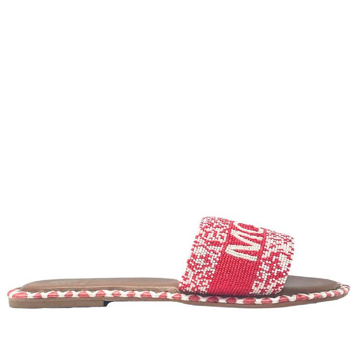 DE SIENA MONTE CARLO BEADS RED FLATS - Como Store