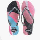 HAVAIANAS PALETTE BLACK PINK MULTI - Como Store