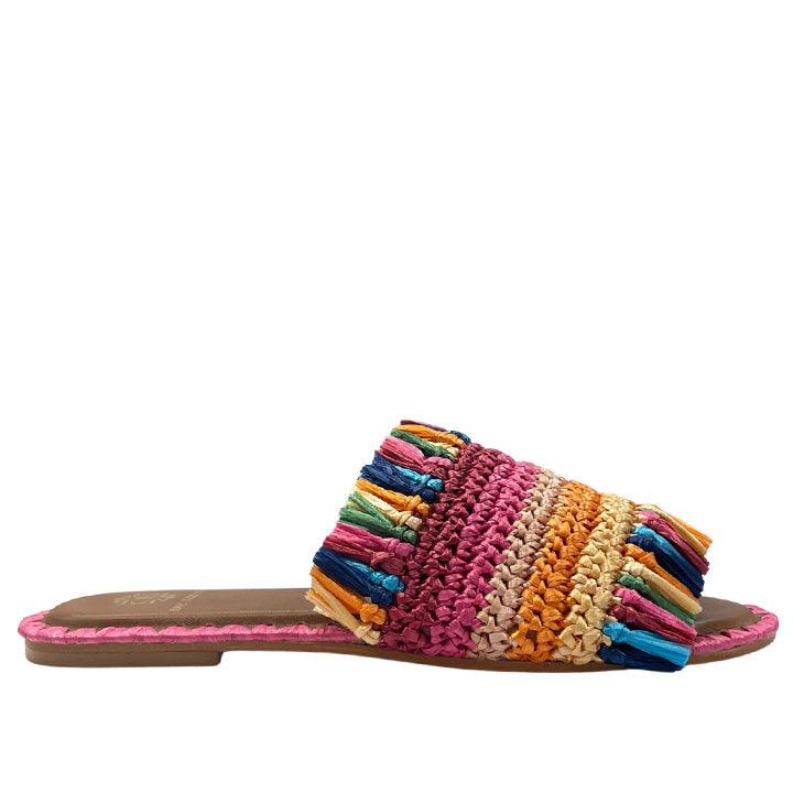 DE SIENA GHALIA MULTICOLOR FLATS - Como Store