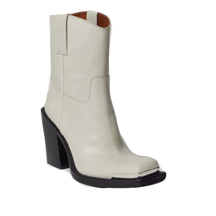 JEFFREY CAMPBELL MYSTERIA IVORY BOOTS - Como Store