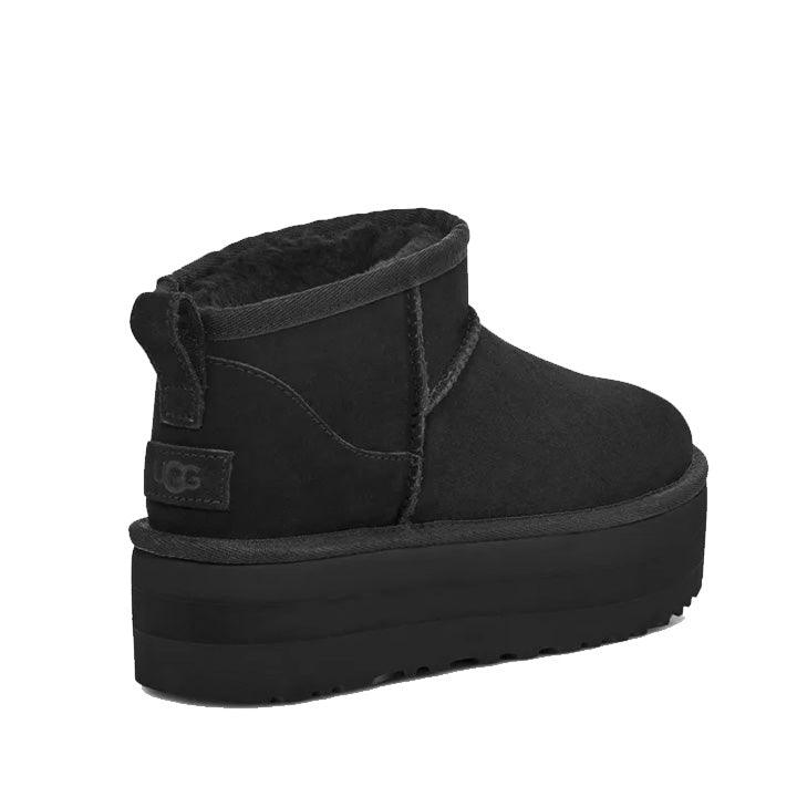 UGG ULTRA MINI BLACK PLATFORM BOOTS - Como Store