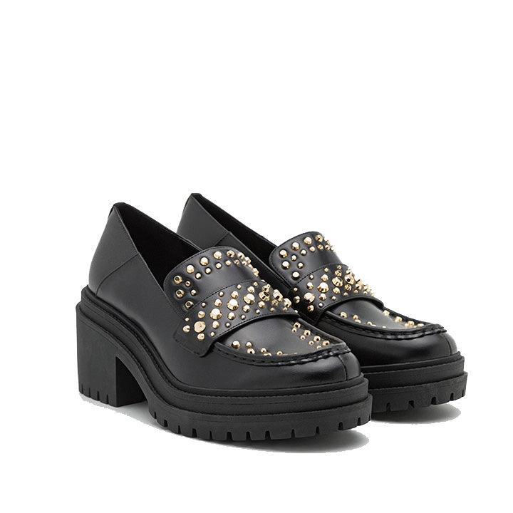 MICHAEL KORS ROCCO HEELED LOAFERS - Como Store
