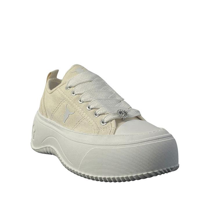 WINDSOR SMITH INTENTIONS NUDE SNEAKERS - Como Store