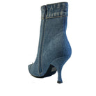 JEFFREY CAMPBELL THE BLUES DENIM BOOTS - Como Store