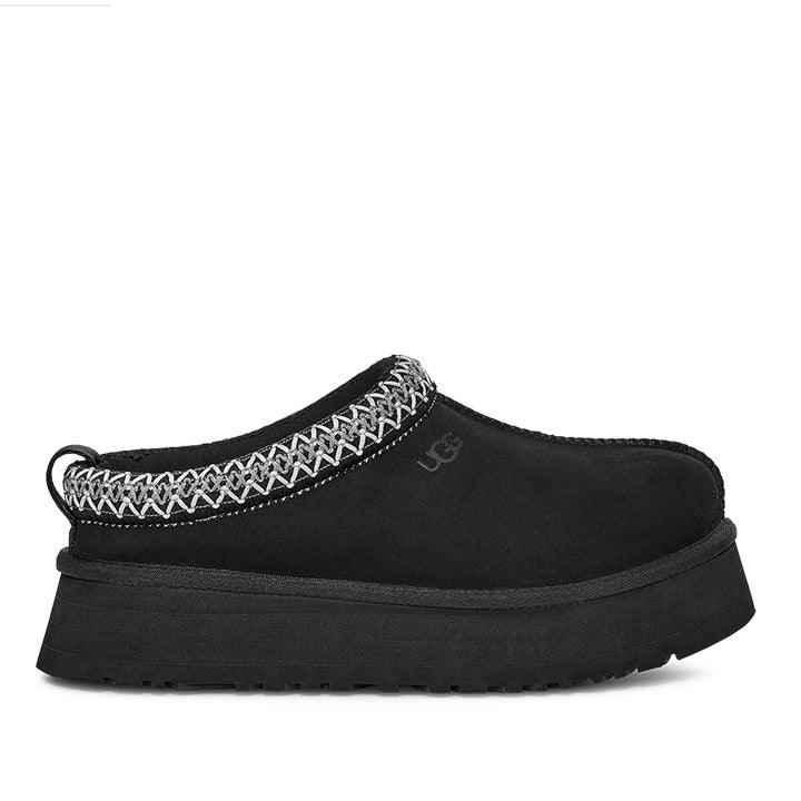 UGG TAZZ BLACK SLIPPERS - Como Store
