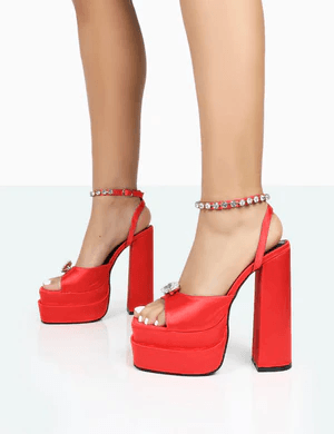 PUBLIC DESIRE - FROZEN RED SATIN - Como Store