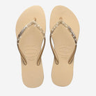 HAVAIANAS SLIM SPARKLE ME SAND GREY - Como Store