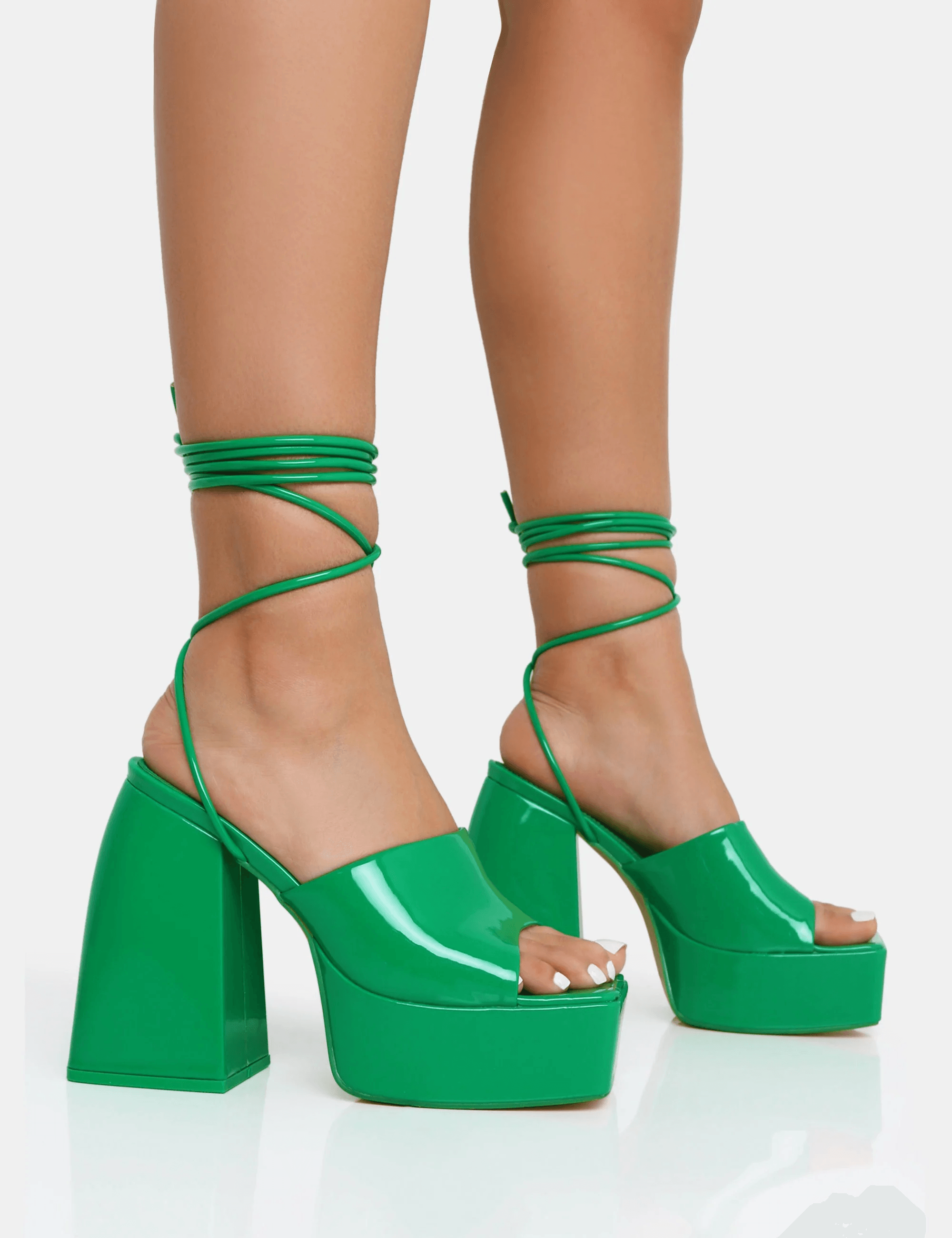 PUBLIC DESIRE - ORCHID GREEN HEELS - Como Store