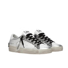CRIME LONDON SKATE SILVER DELUXE SNEAKERS - Como Store