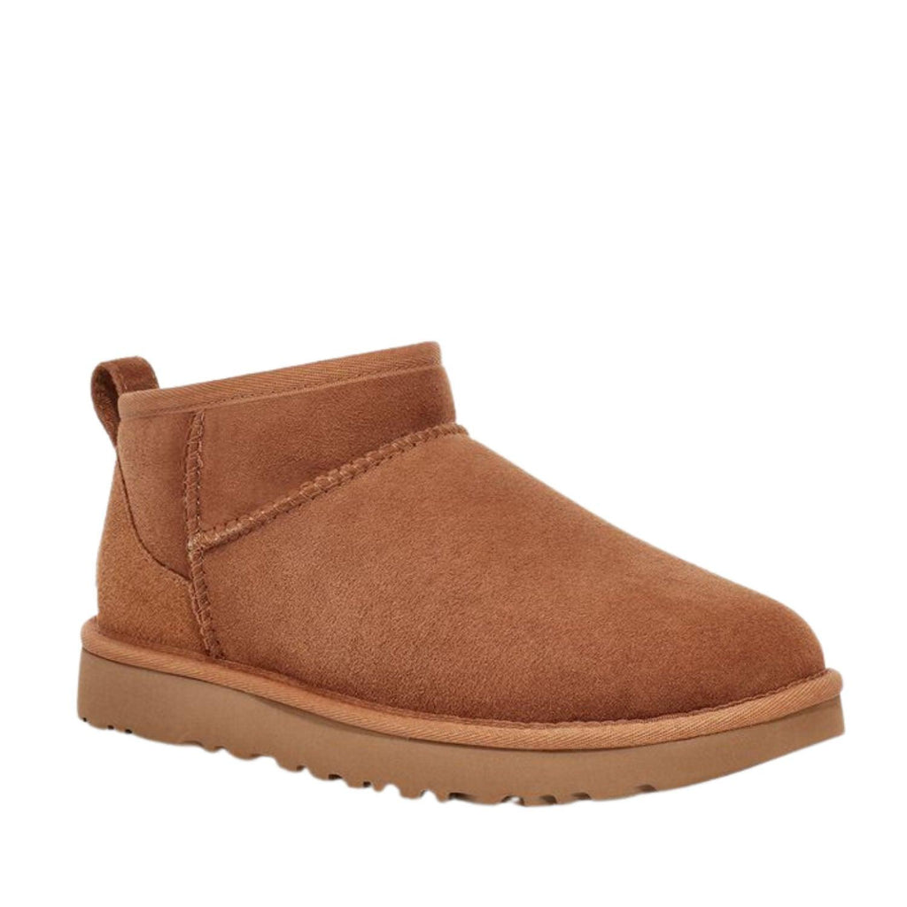 UGG CLASSIC ULTRA MINI CHESTNUT BOOTS - Como Store