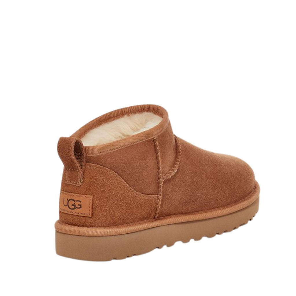 UGG CLASSIC ULTRA MINI CHESTNUT BOOTS - Como Store