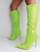 PUBLIC DESIRE - CARDI - LIME PU - Como Store
