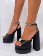 PUBLIC DESIRE - FROZEN BLACK SATIN - Como Store