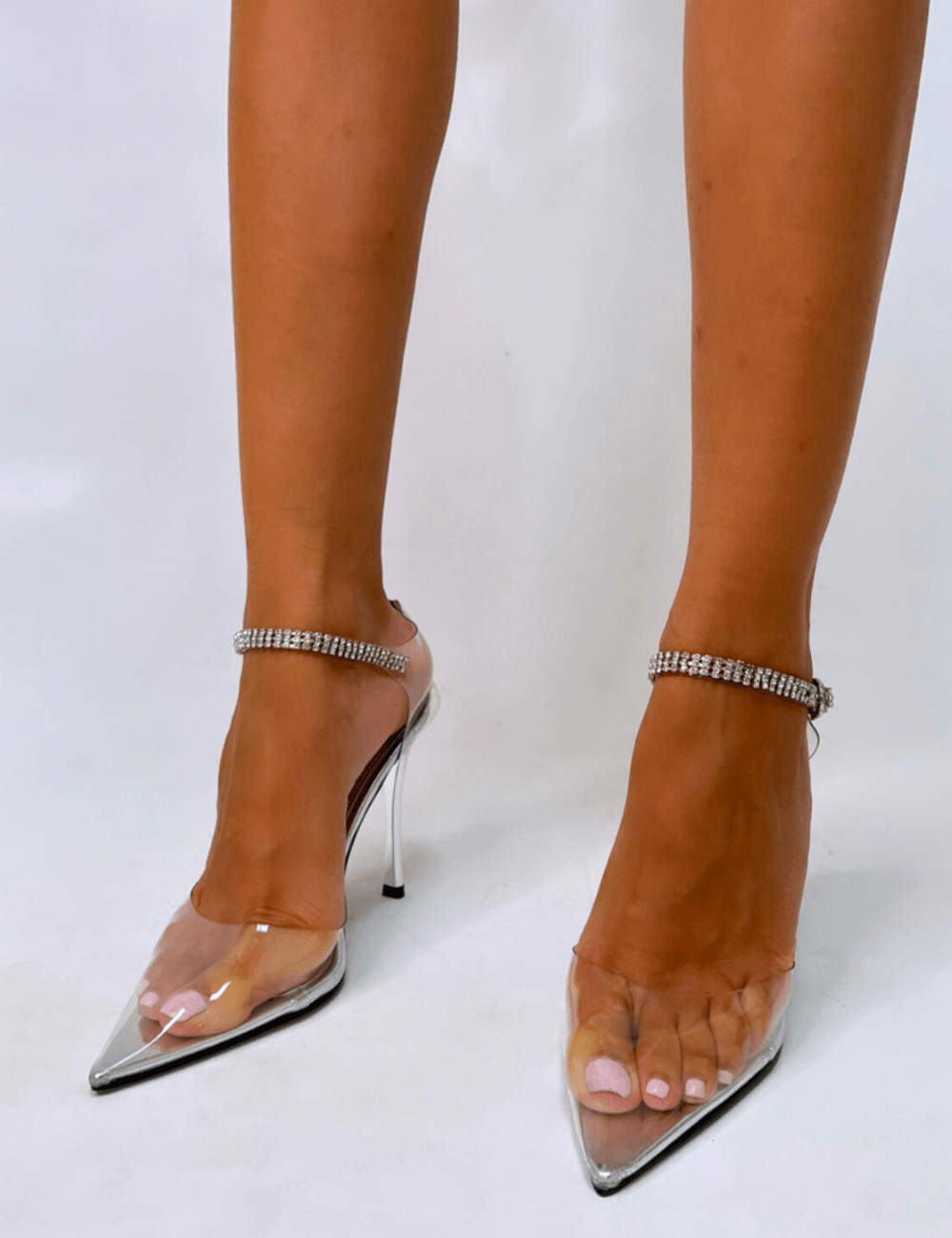 PUBLIC DESIRE - DINING OUT SILVER METALLIC PU - Como Store