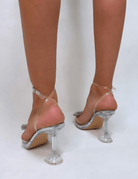 PUBLIC DESIRE - VIBEZ SILVER HEELS - Como Store