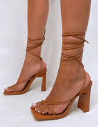 PUBLIC DESIRE - VIVA CARAMEL GRAIN PU - Como Store