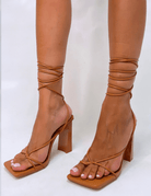 PUBLIC DESIRE - VIVA CARAMEL GRAIN PU - Como Store