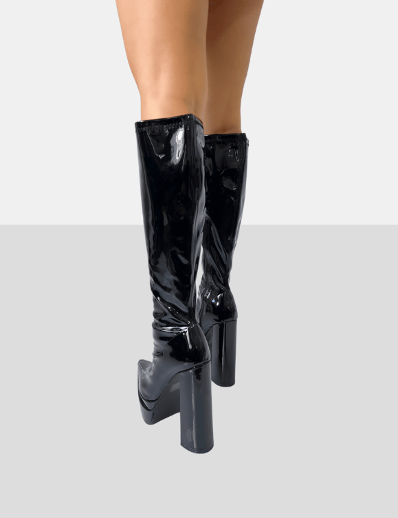 PUBLIC DESIRE END GAME BLACK PATENT - Como Store