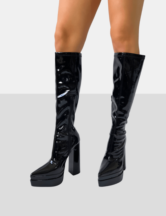 PUBLIC DESIRE END GAME BLACK PATENT - Como Store