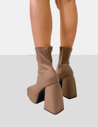 PUBLIC DESIRE CHARLIE TAUPE NYLON - Como Store