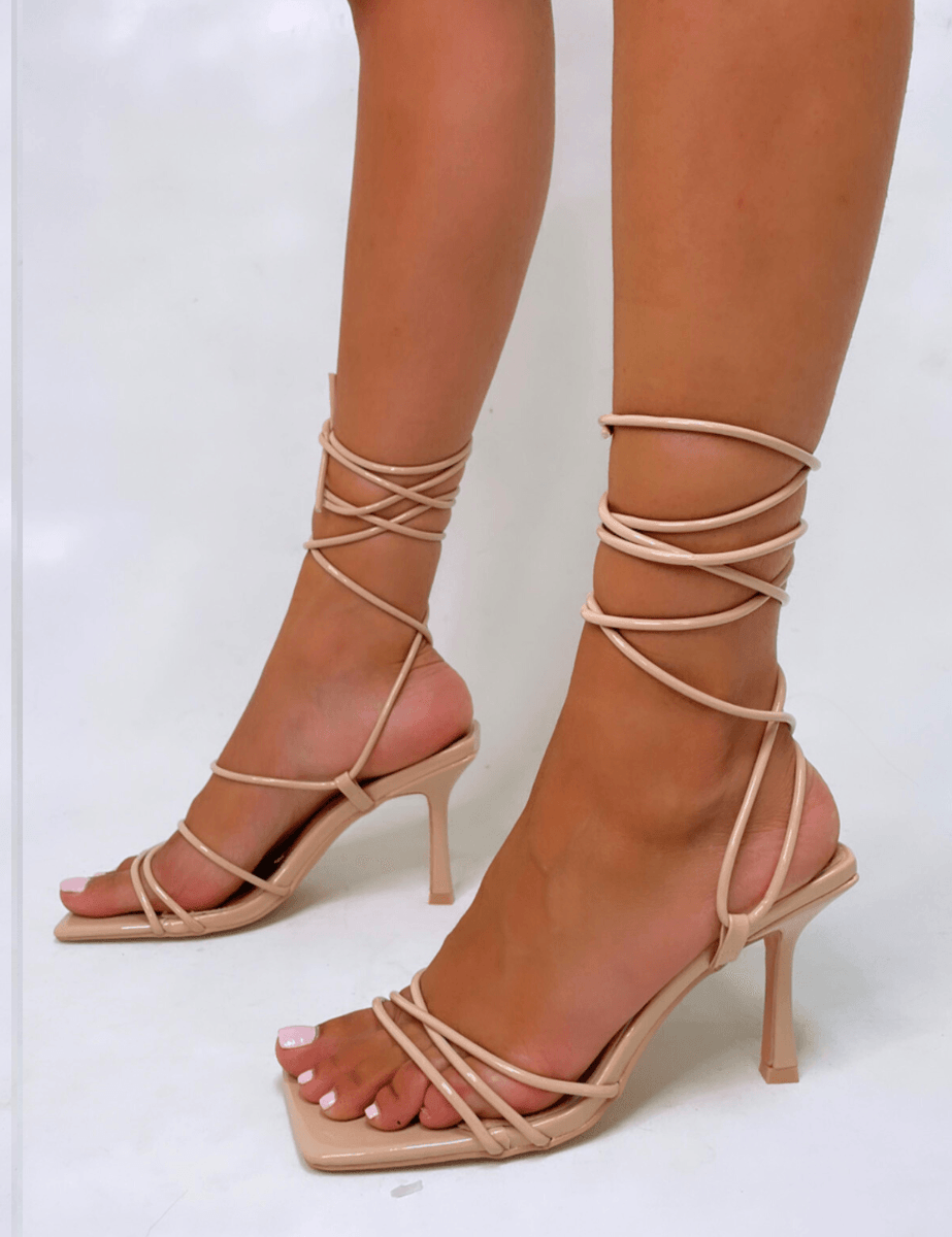 PUBLIC DESIRE - JOVIE NUDE PATENT PU – Como Store