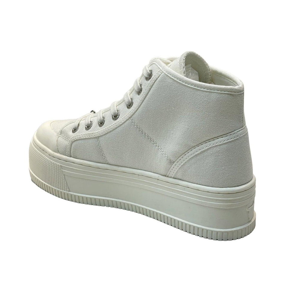 WINDSOR SMITH WHITE DISTANCE SNEAKERS - Como Store
