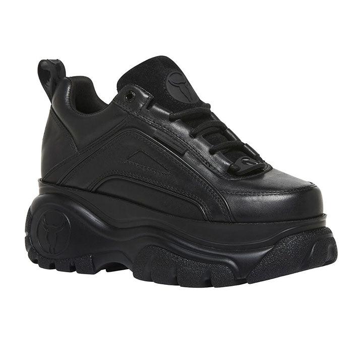 WINDSOR SMITH BLACK LUPE SNEAKERS - Como Store