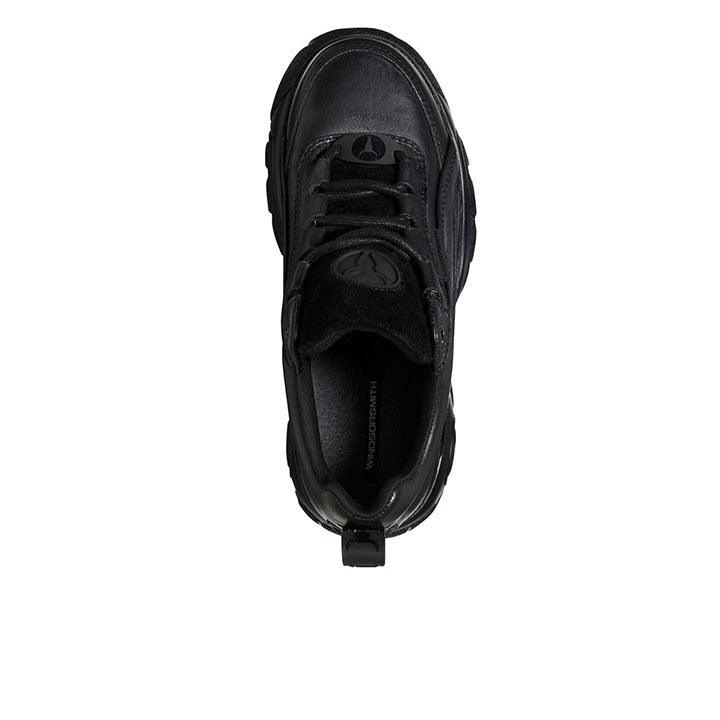 WINDSOR SMITH BLACK LUPE SNEAKERS - Como Store