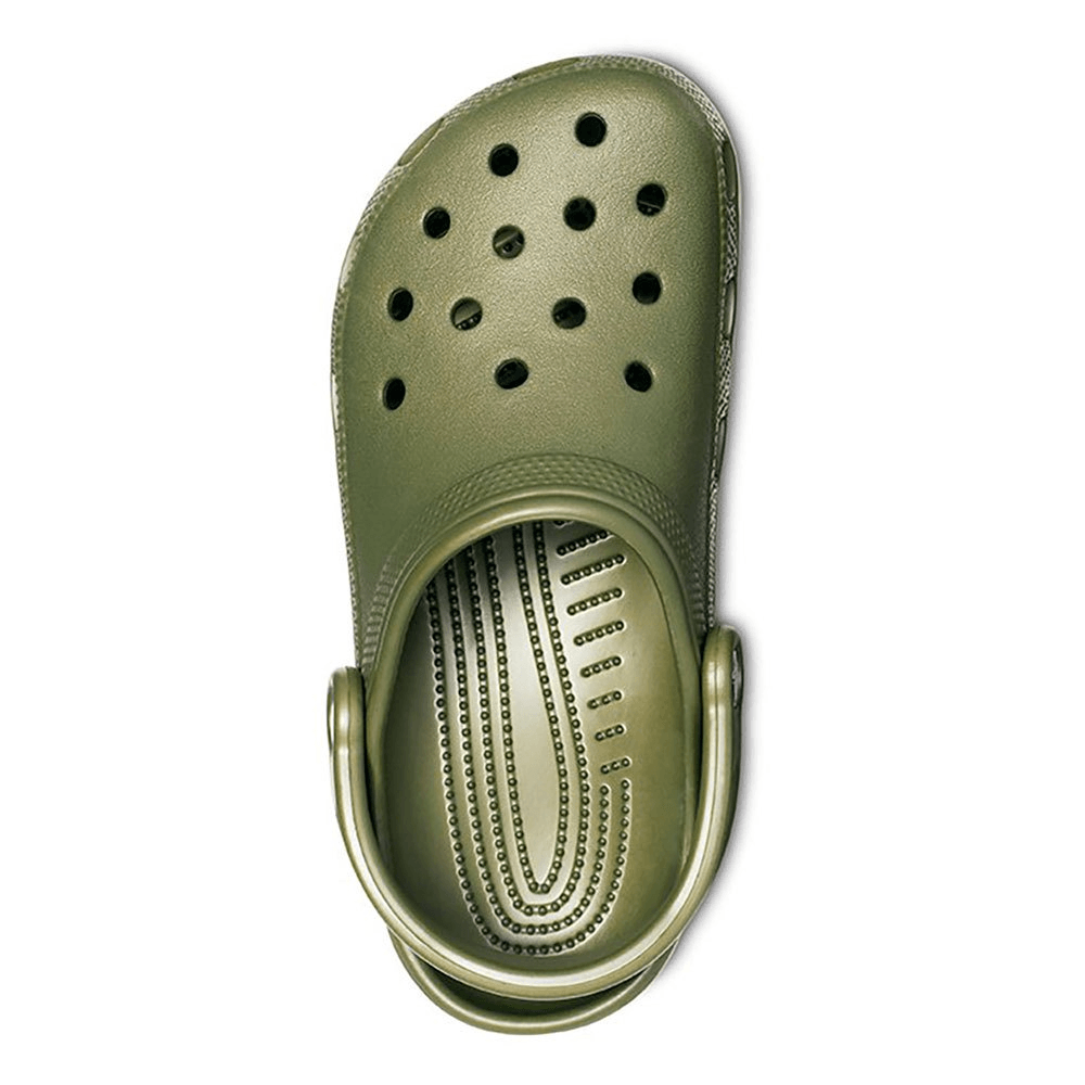 CROCS ARMY GREEN CLOGS - Como Store