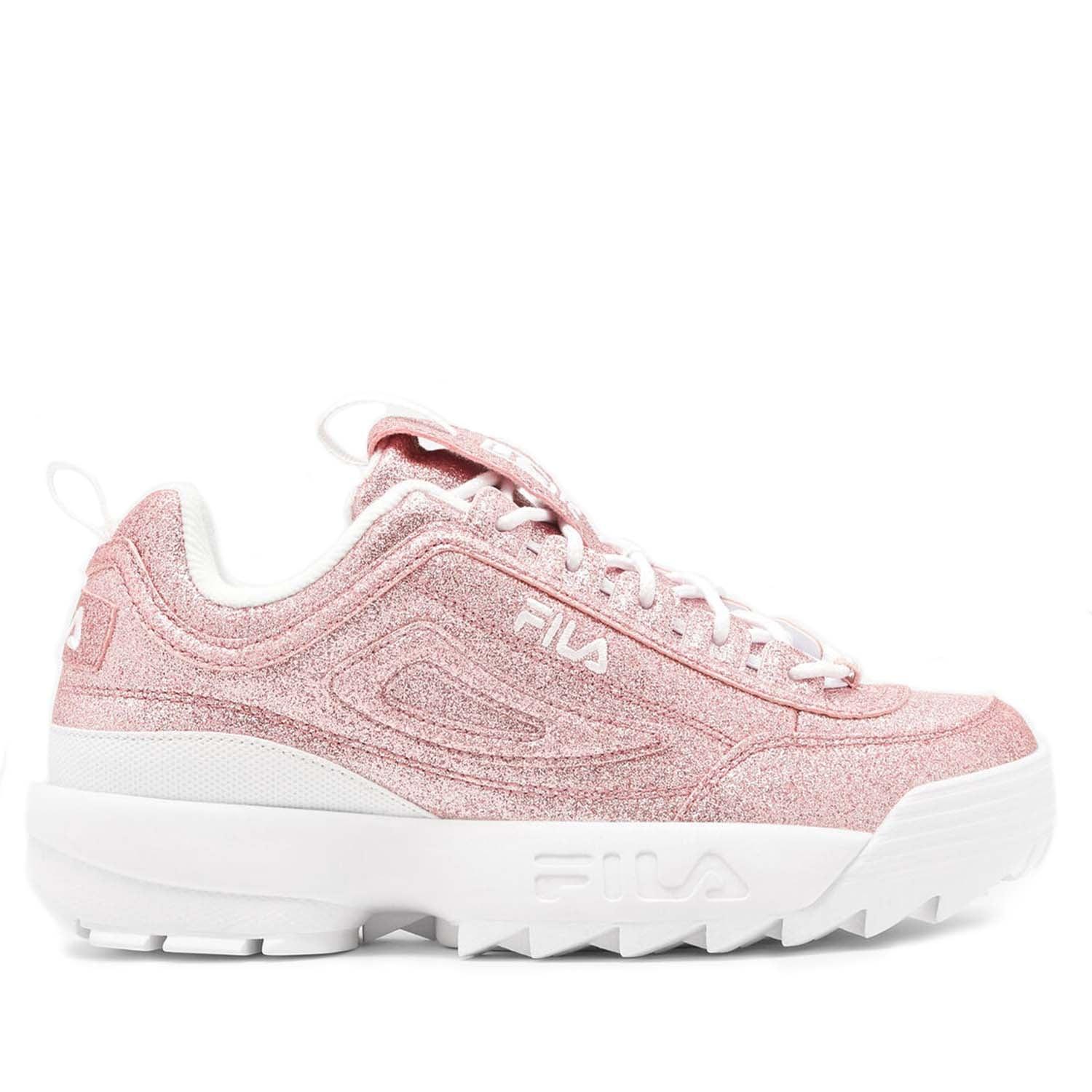 Fila disruptor cheap rose velour