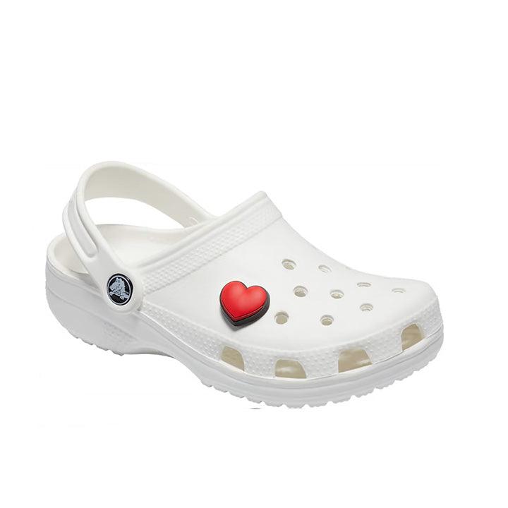 CROCS RED HEART CHARMS - Como Store