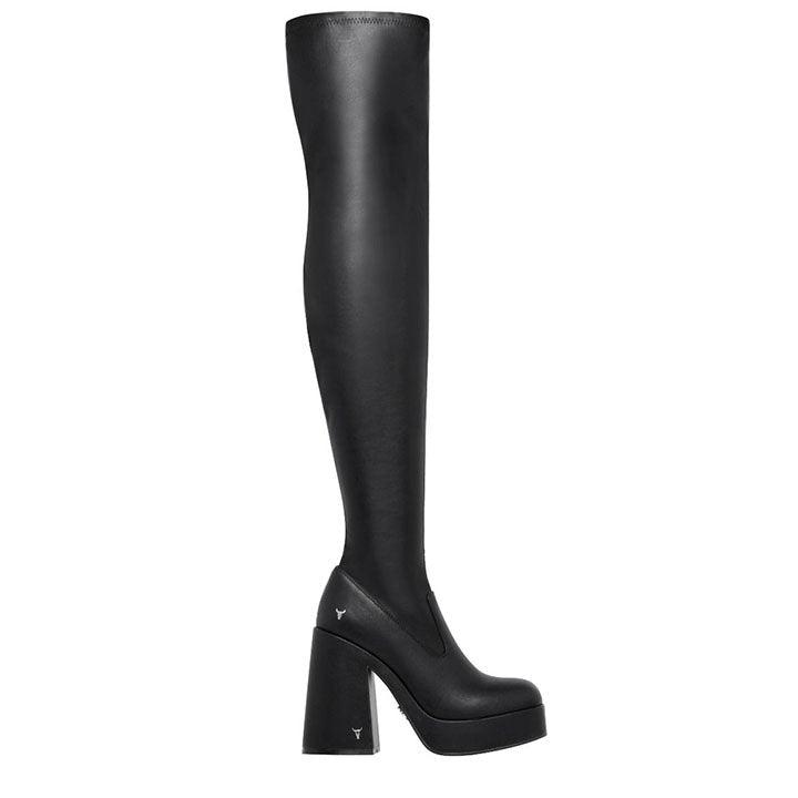 WINDSOR SMITH HIATUS BLACK BOOTS - Como Store