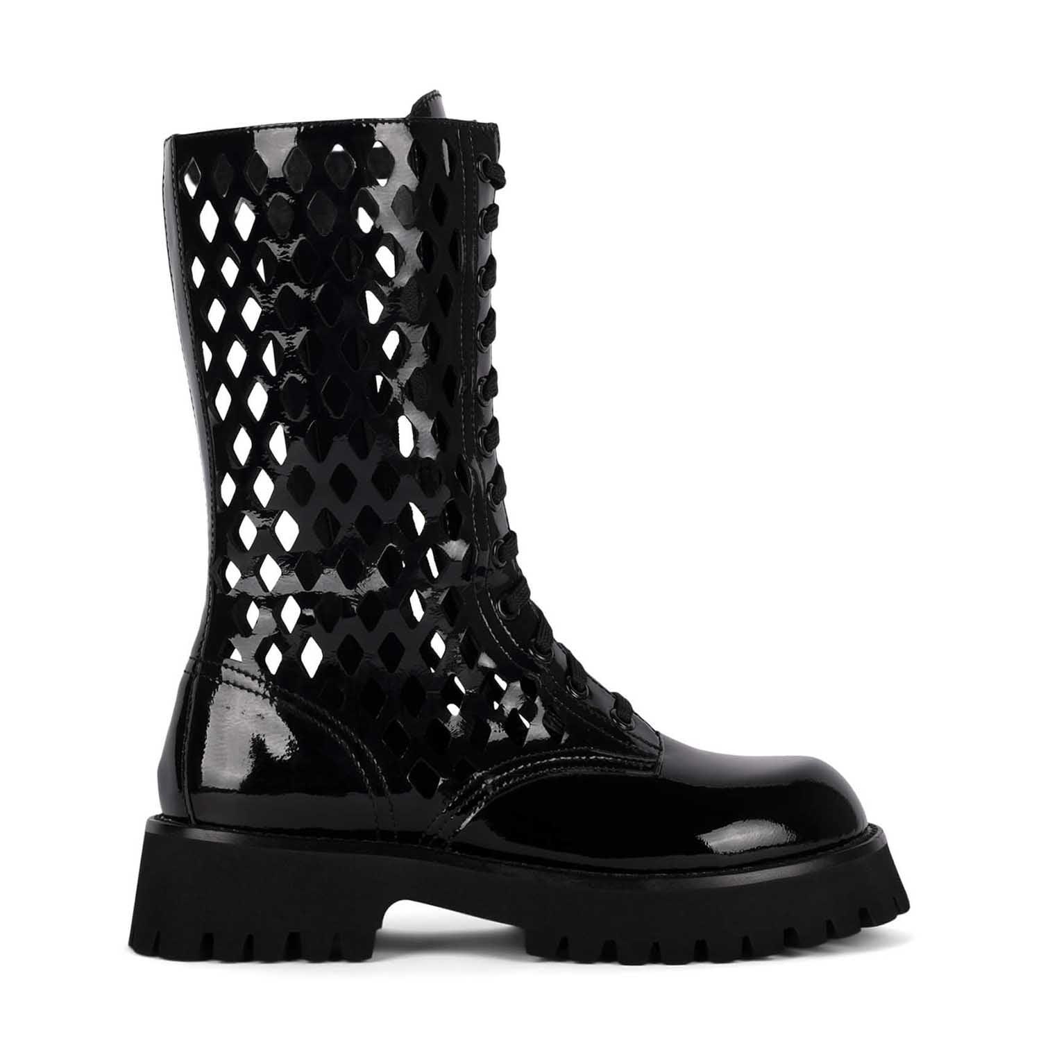 Jeffrey campbell hotsell black combat boots