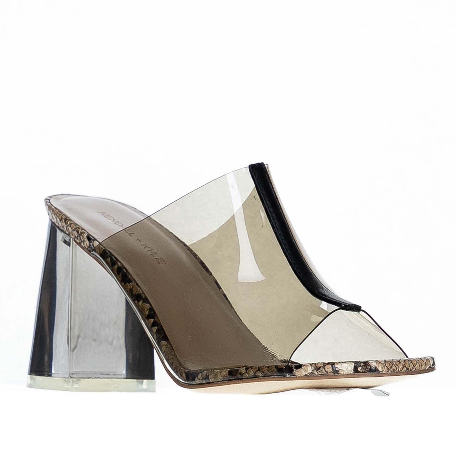 KENDALL + KYLIE CALI SMOKE PVC SANDAL - Como Store