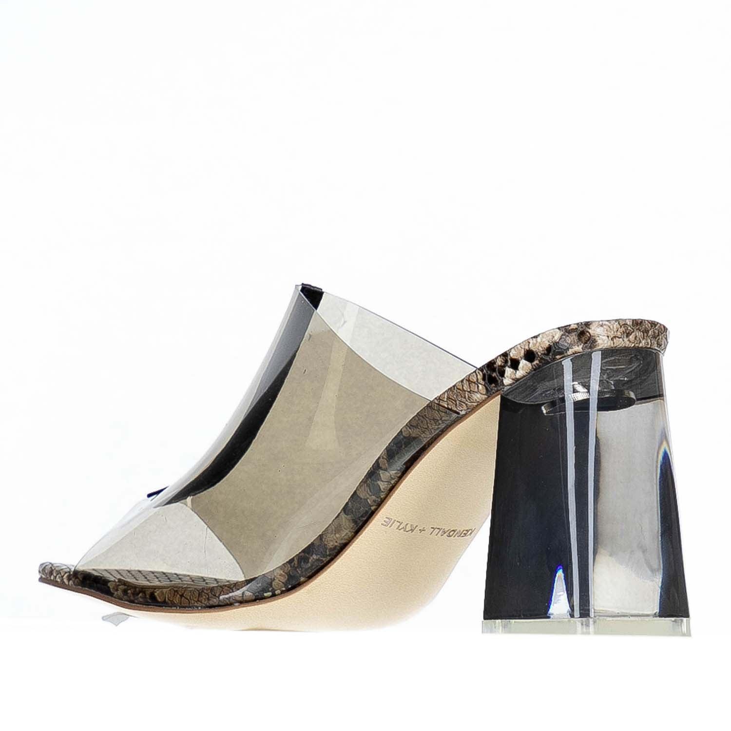 KENDALL + KYLIE CALI SMOKE PVC SANDAL - Como Store