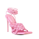 PUBLIC DESIRE SEABREEZE PINK ROPE HEELS - Como Store