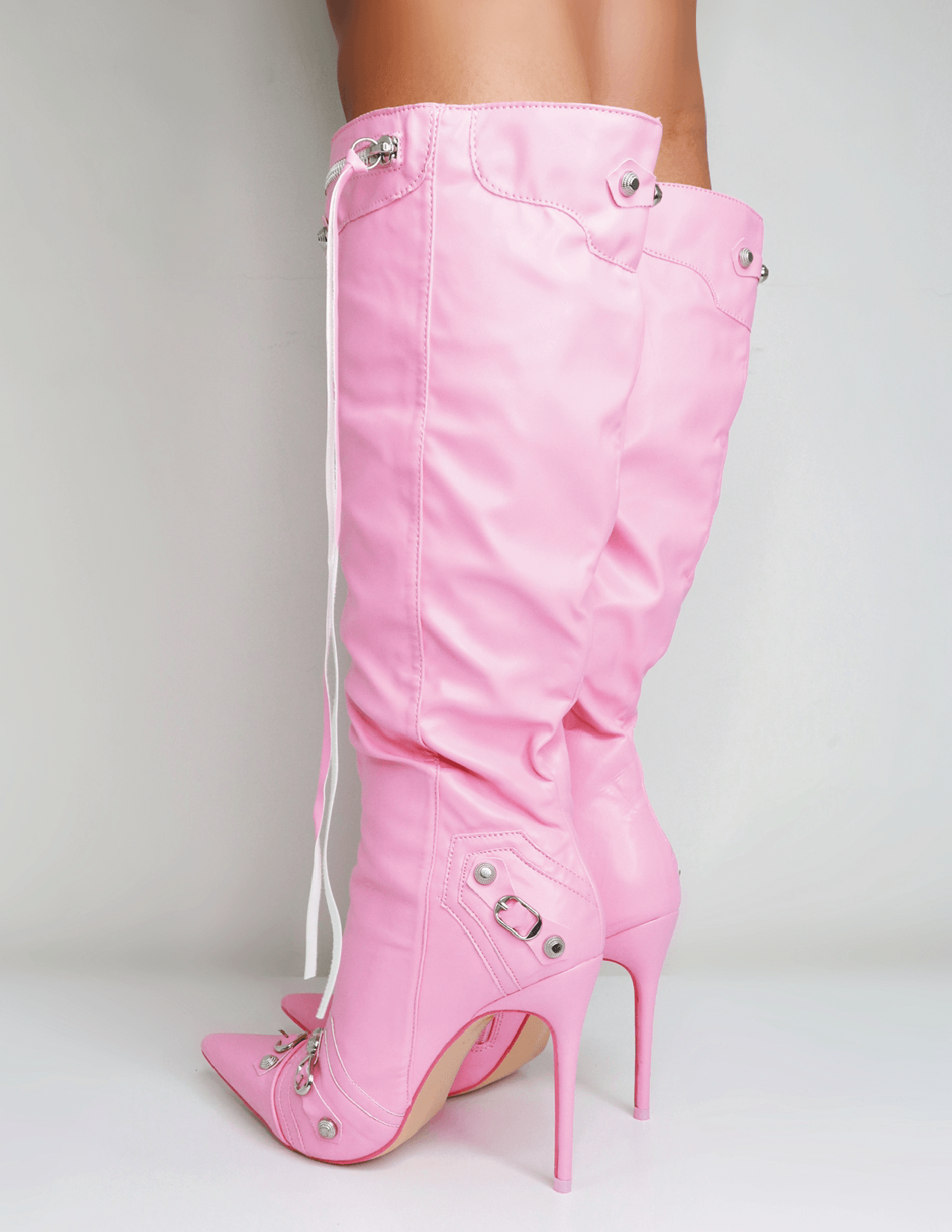PUBLIC DESIRE - CARDI - PINK PU - Como Store