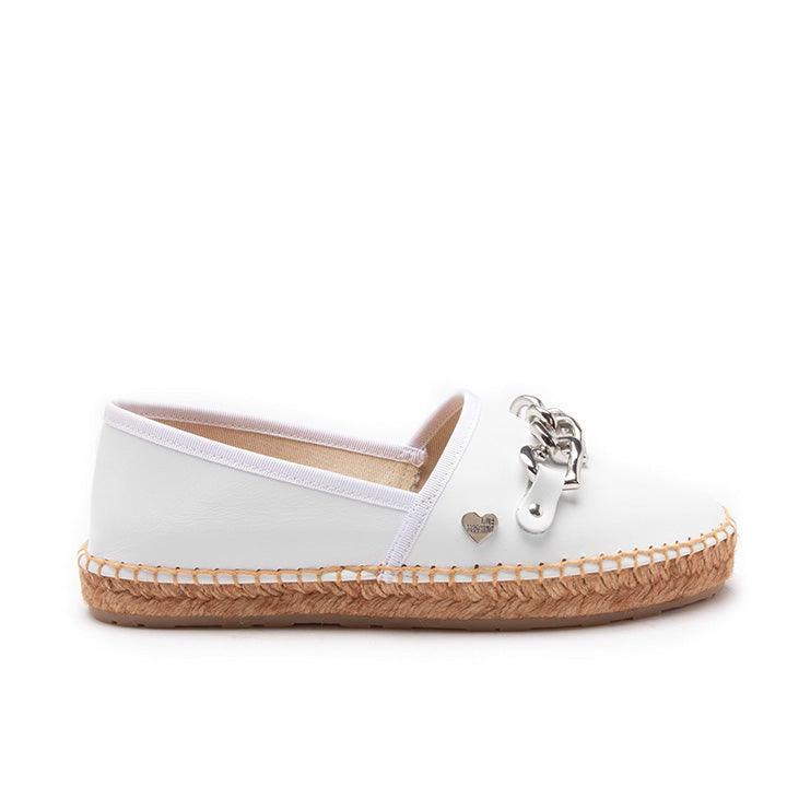 Love moschino espadrilles on sale white