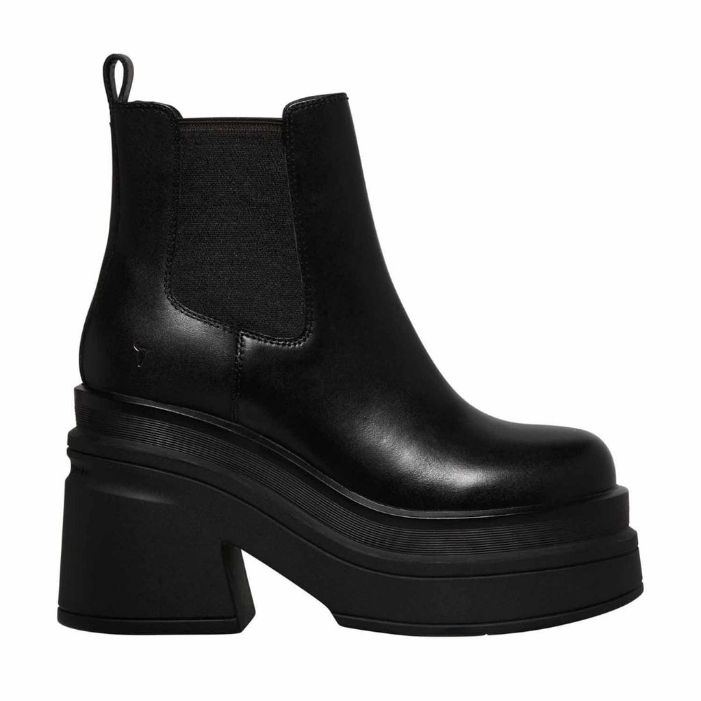 WINDSOR SMITH MAGNETIC BLACK LEATHER BOOT - Como Store
